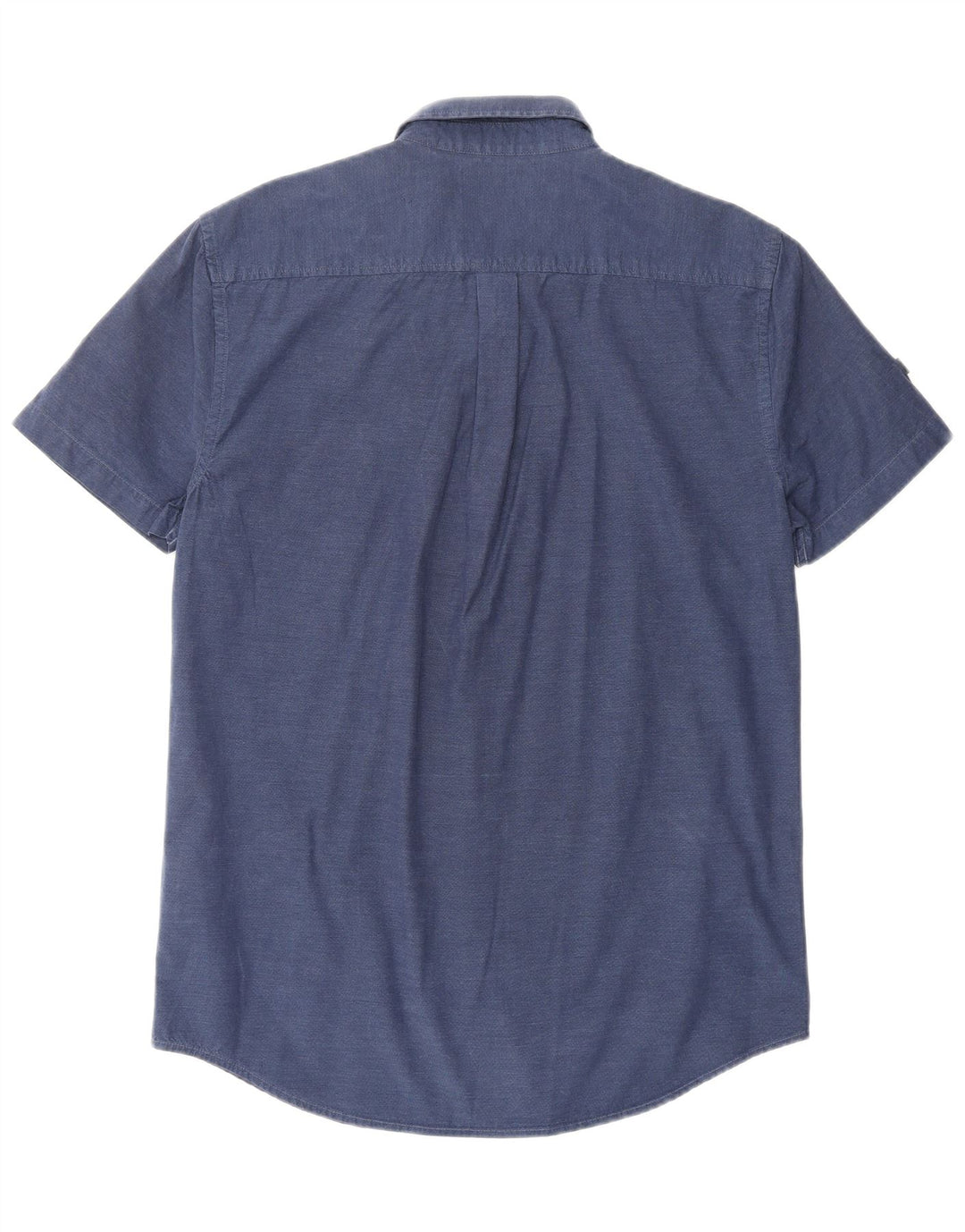 SUPERDRY muška košulja kratkih rukava standardnog kroja, srednje tamnoplavi pamuk