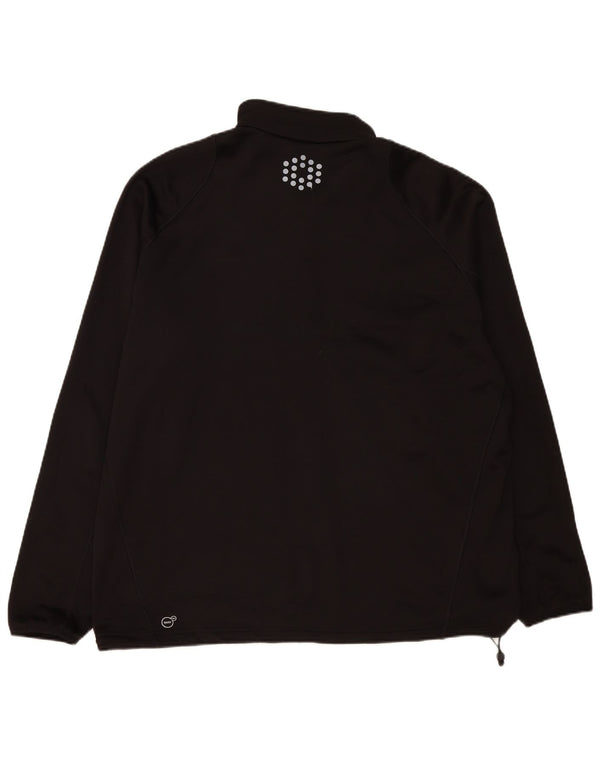 Puma gornji dio trenirke s patentnim izrezom 2XL crni