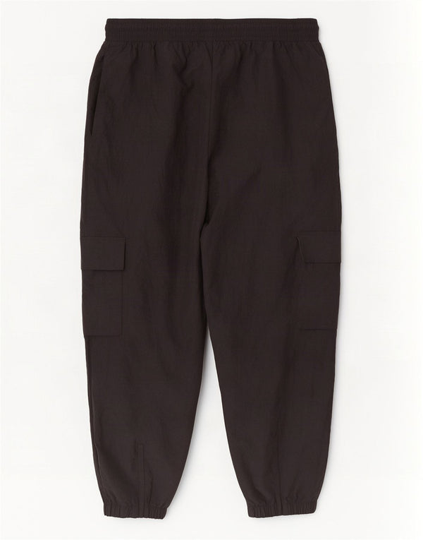 Adidas Ženske Cargo Trenirke Hlače Joggers UK 24/26 2XL Crne