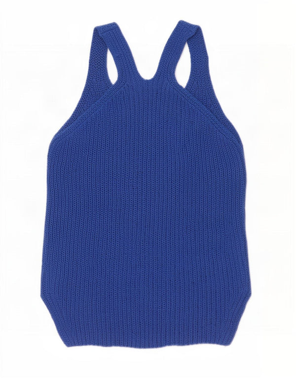 Ženska majica bez rukava Massimo Dutti UK 10 Small Blue