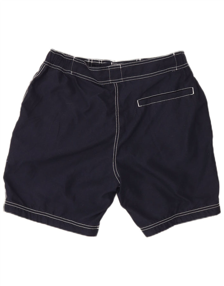 Superdry muške kratke hlače za kupanje Graphic Regular, veliki tamnoplavi poliester