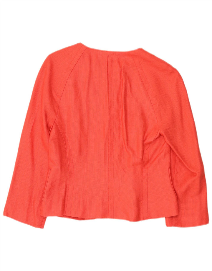 Zara ženska bolero jakna 3/4 rukava EU 40 srednje crvene rajone