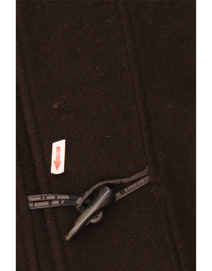 Muški duffle kaput s kapuljačom Commander UK 42 XL smeđa vuna
