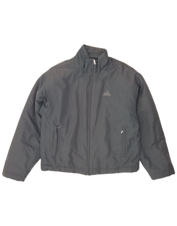 Adidas muška jakna široke vjetrovke Graphic UK 40/42 srednje siva