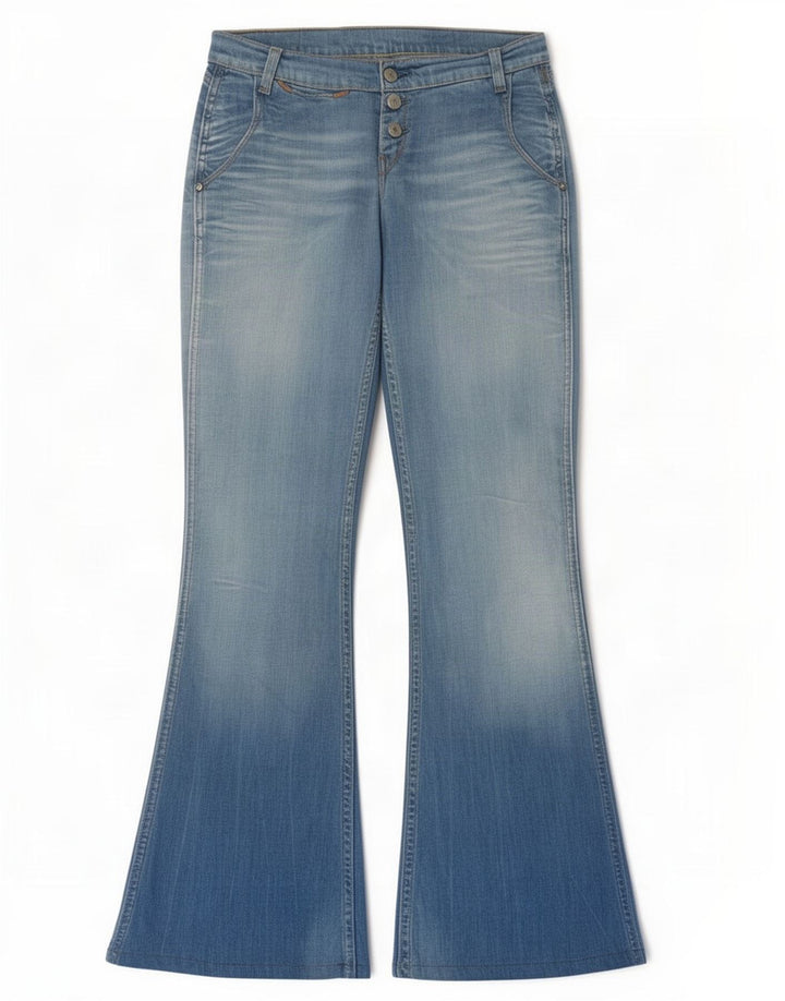 Levi's ženske lepršave traperice W29 L32 plavi pamuk