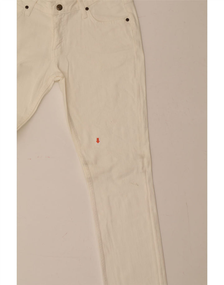 LEE Womens Norma Slim Jeans W32 L32 White Cotton Vintage Lee and Second-Hand Lee from Messina Hembry 