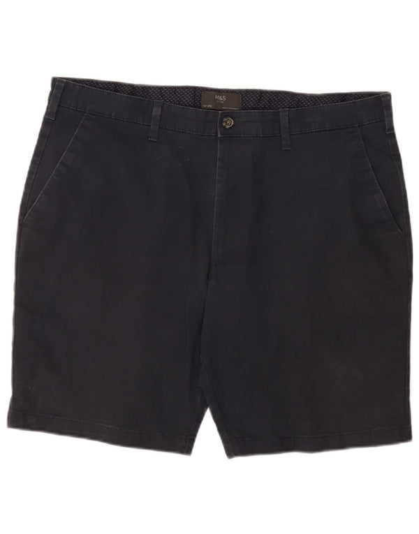 Marks & Spencer muške chino kratke hlače W38 XL tamnoplavi pamuk