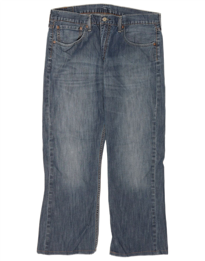 Levi's muške široke traperice W36 L30 plavi pamuk