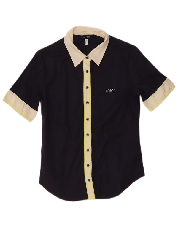 Armani Jeans ženska košulja kratkih rukava EU 42 velika tamnoplava boja