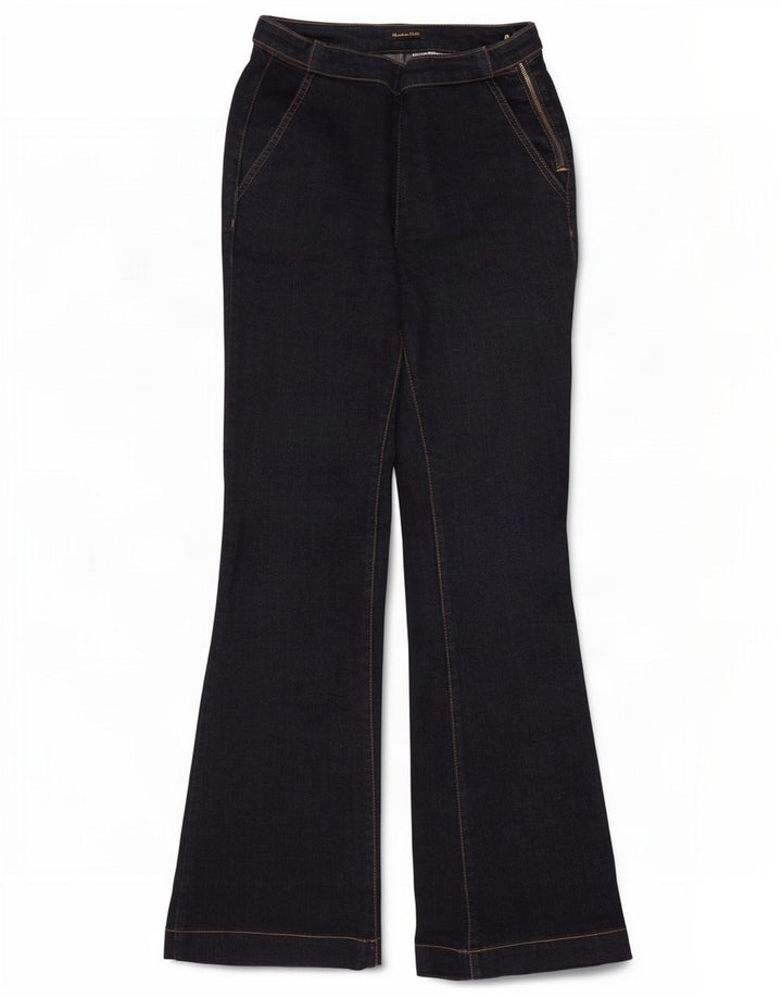 Ženske lepršave traperice Massimo Dutti W26 L30 tamnoplave