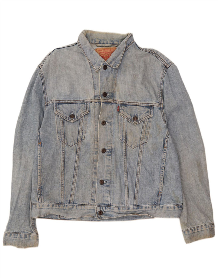 Levi's muška traper jakna UK 40 Large Blue Cotton