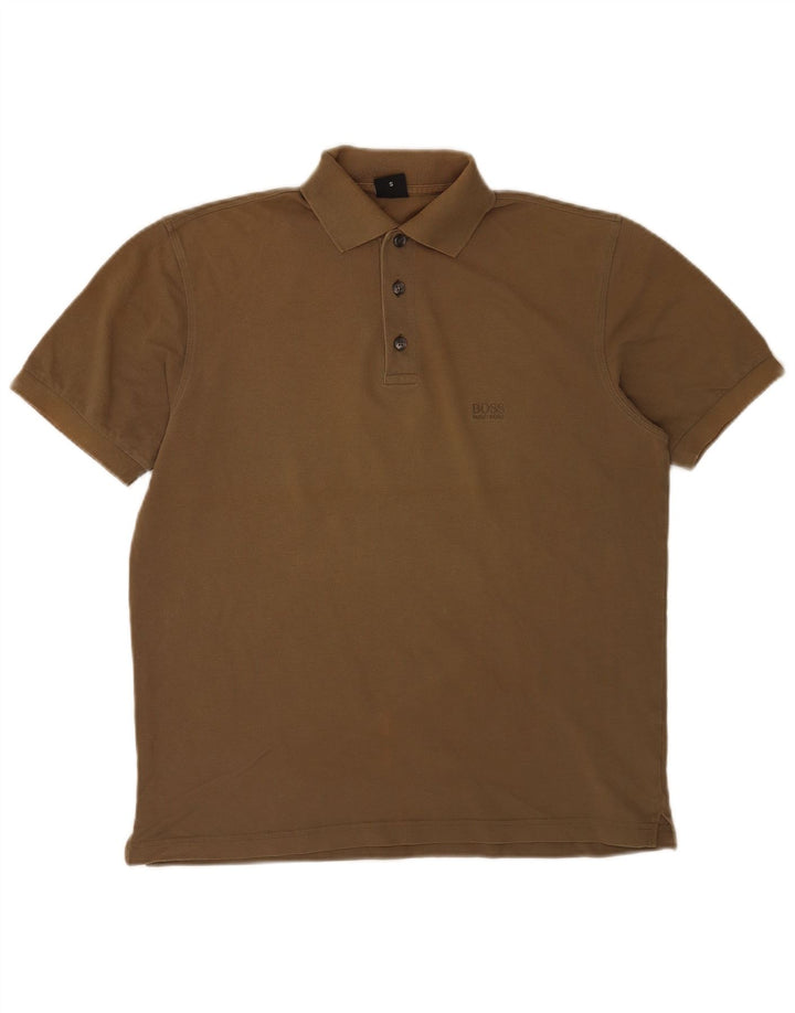 Hugo Boss muška polo majica male boje kaki pamuka