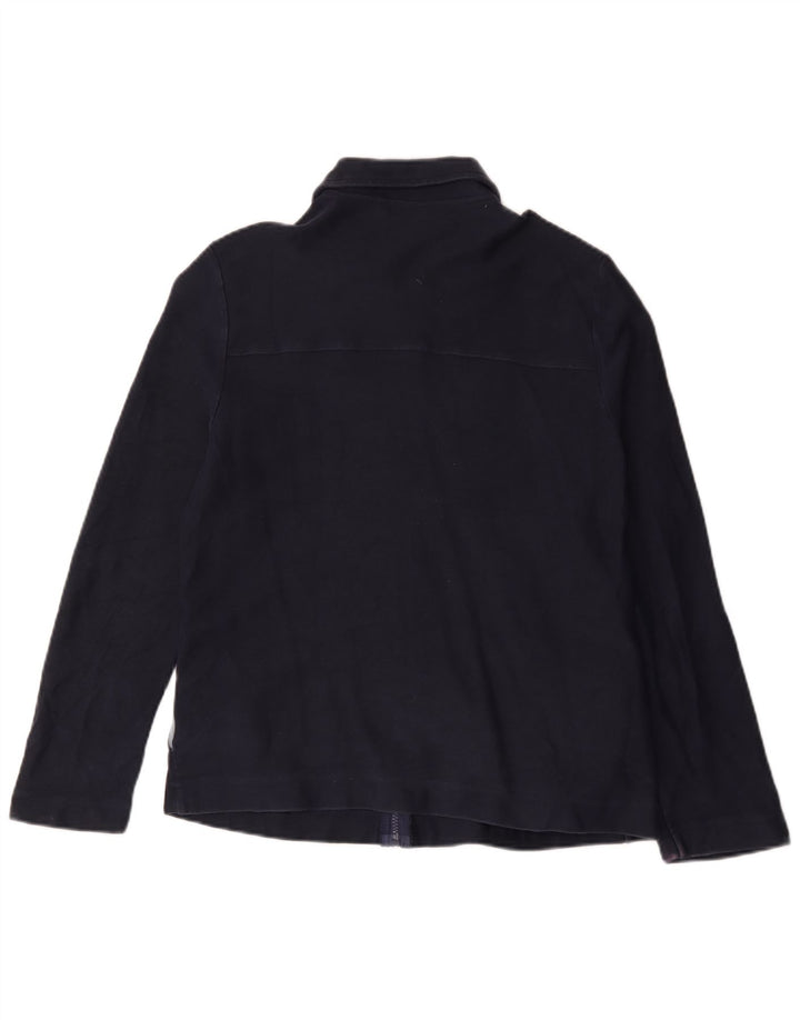 Marks & Spencer ženska bomber jakna UK 16 Veliki tamnoplavi pamuk