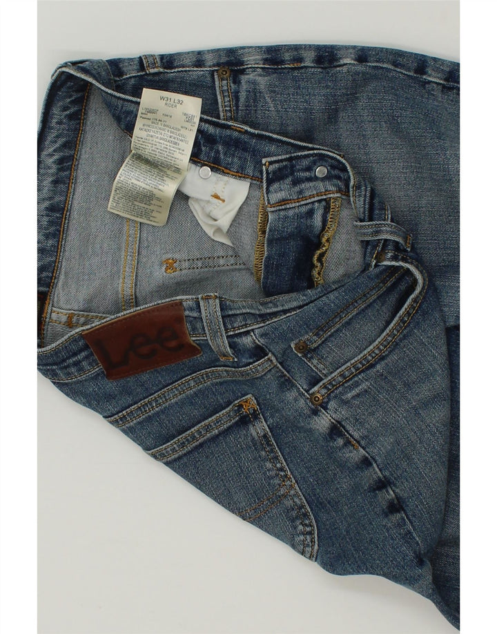LEE Womens Rider Slim Jeans W31 L32  Blue Cotton Vintage Lee and Second-Hand Lee from Messina Hembry 