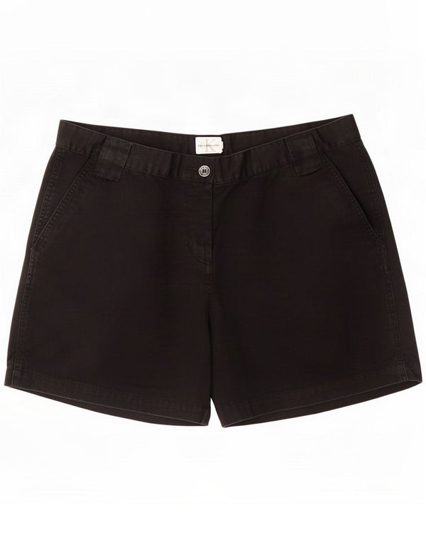 Calvin Klein Jeans ženske chino kratke hlače US 14 XL W36 crni pamuk