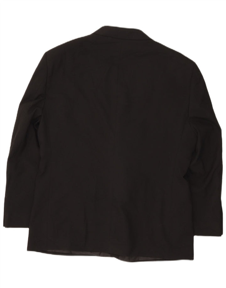 Marks & Spencer muška jakna sako s 2 gumba UK 46 XL Black Colourblock