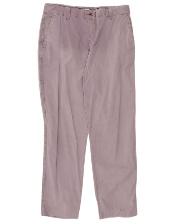 Marks & Spencer ženske sužene chino hlače UK 14 Large W32 L28 Ljubičasta