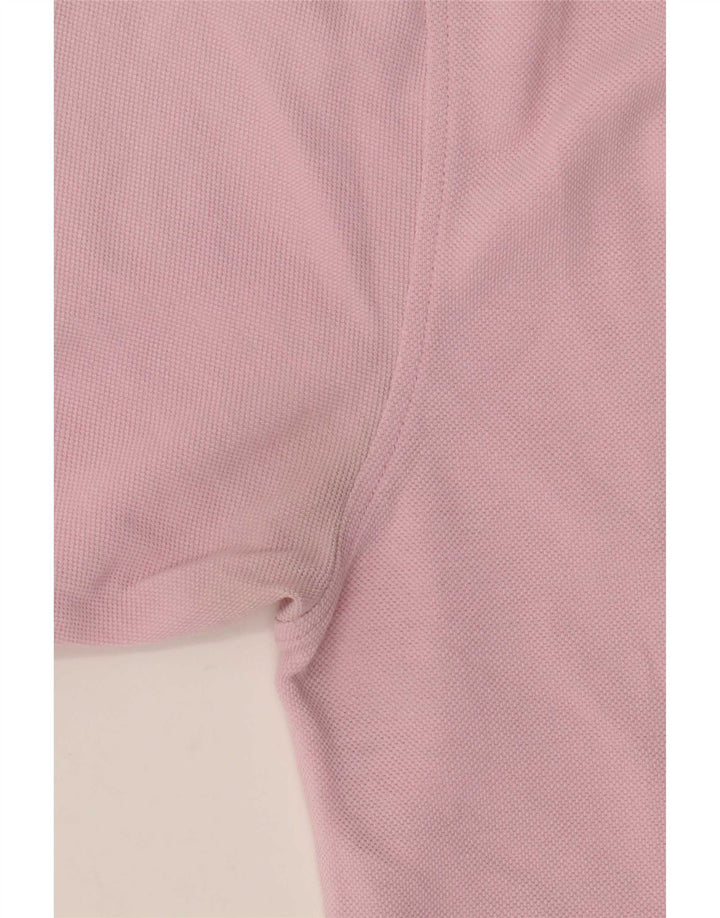 Reebok muška polo majica srednje ružičaste pamučne boje
