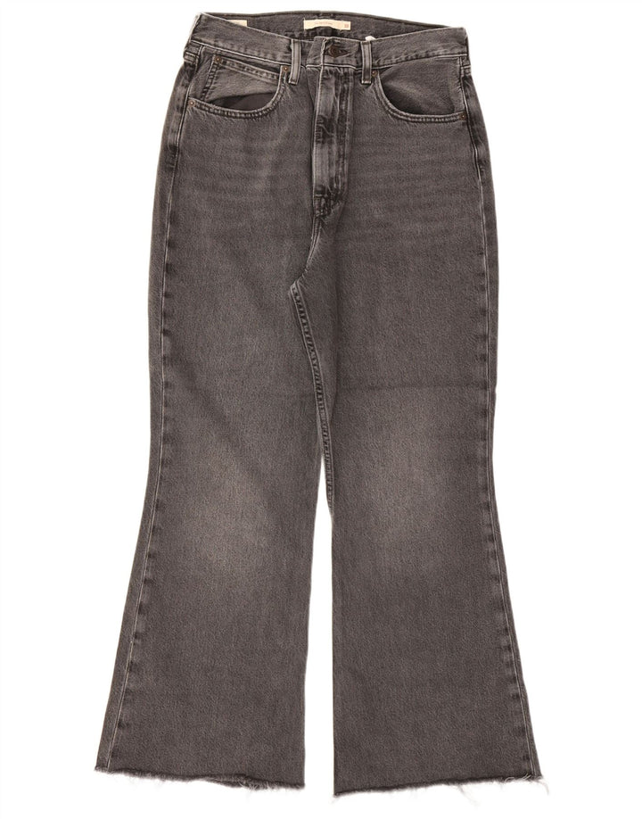 Levi's ženske lepršave traperice visokog rasta W30 L26 sivi pamuk