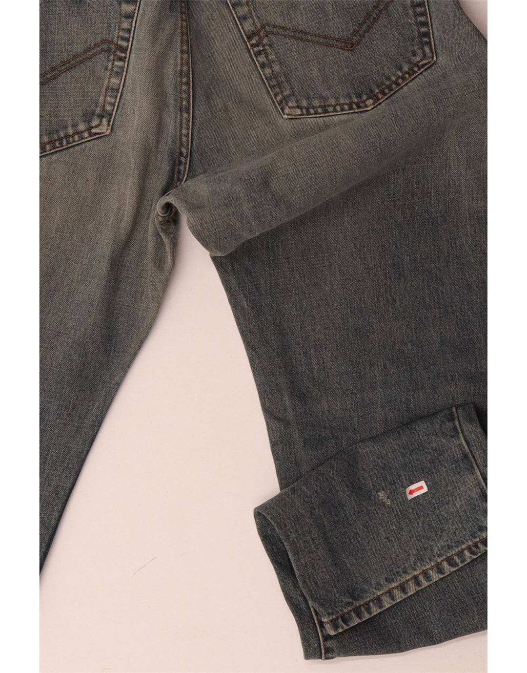 ENERGIE Muške ravne traperice W32 L34 Plave