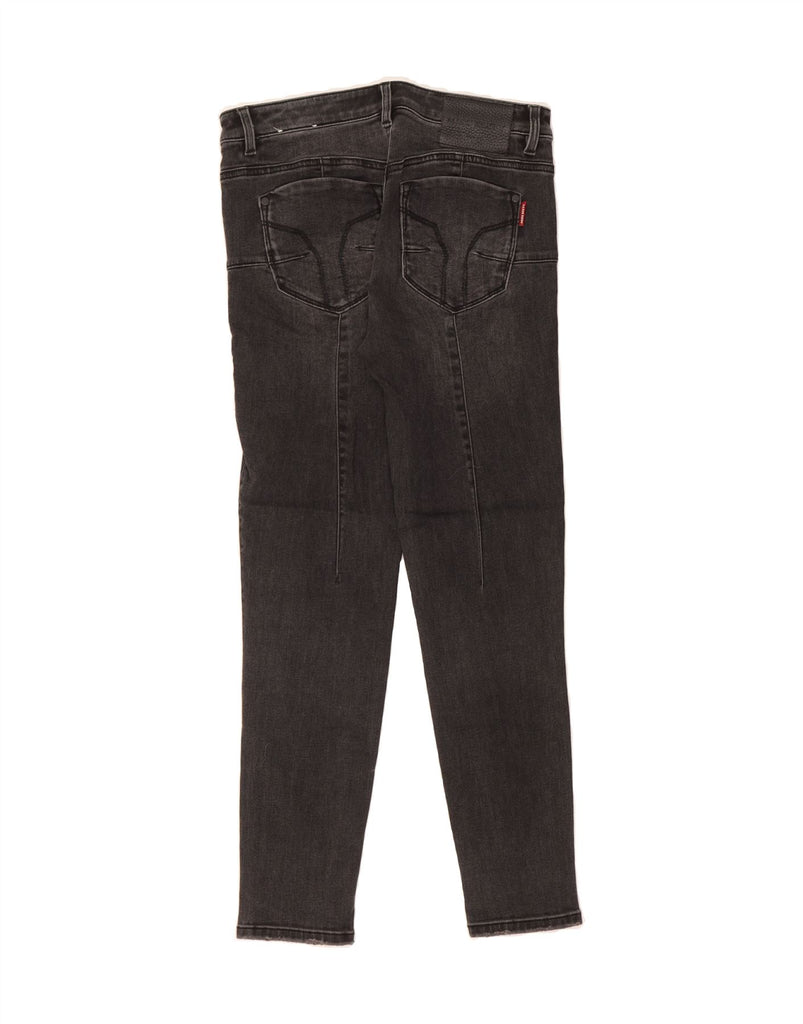 MISS SIXTY Womens Skinny Cropped Jeans W26 L27 Grey Cotton Vintage Miss Sixty and Second-Hand Miss Sixty from Messina Hembry 