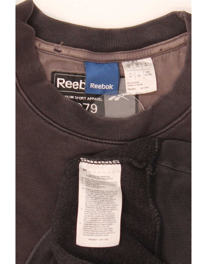 Reebok muška majica XL crni pamuk