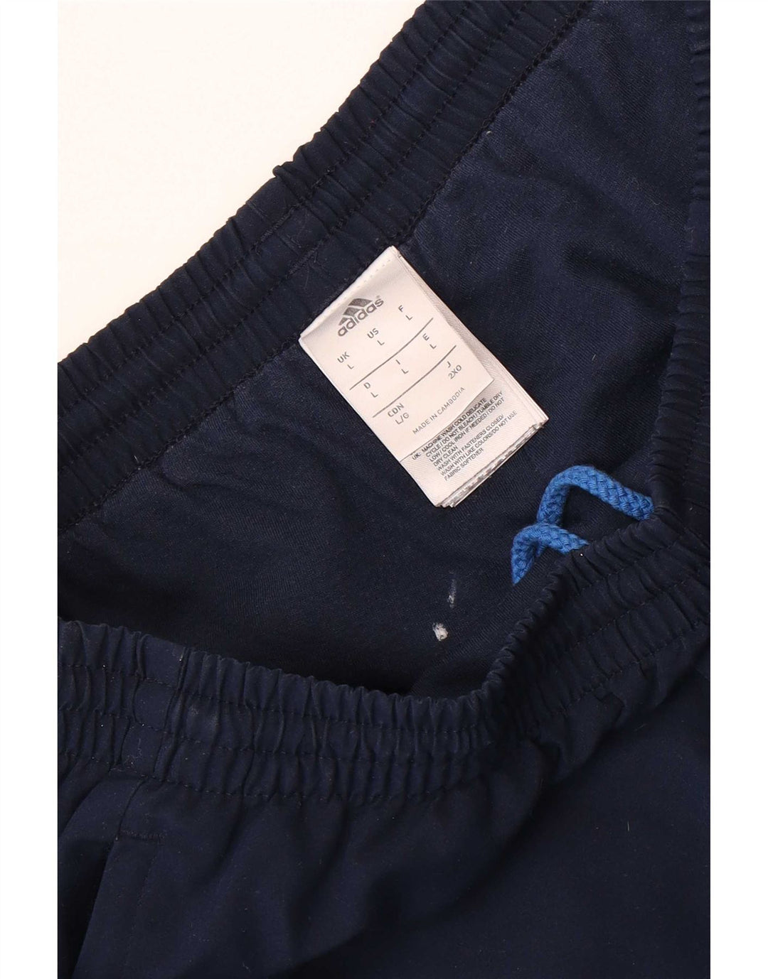 Adidas muške trenirke Hlače Joggers Large tamnoplavi poliester