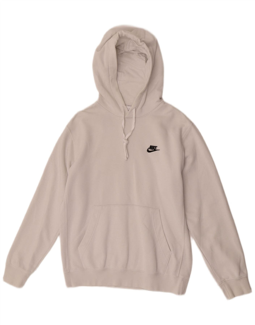 Nike Muška majica s kapuljačom Mala bijela pamučna