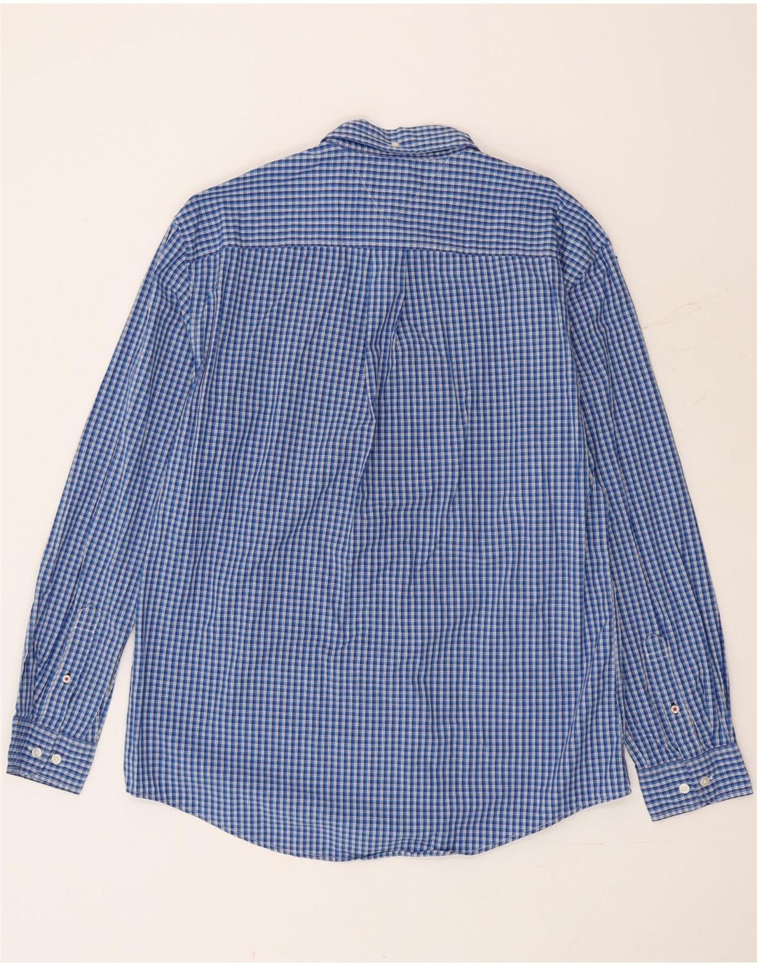 Tommy Hilfiger muška košulja XL plavi gingham pamuk