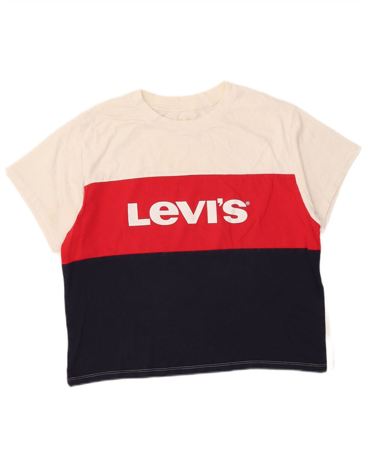 Levi's ženska majica kratkih rukava s grafičkim motivima UK 10 Small Multicolored