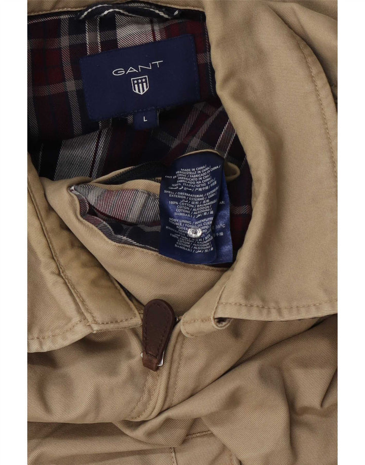 Gant muška bomber jakna UK 40 Large Beige Cotton