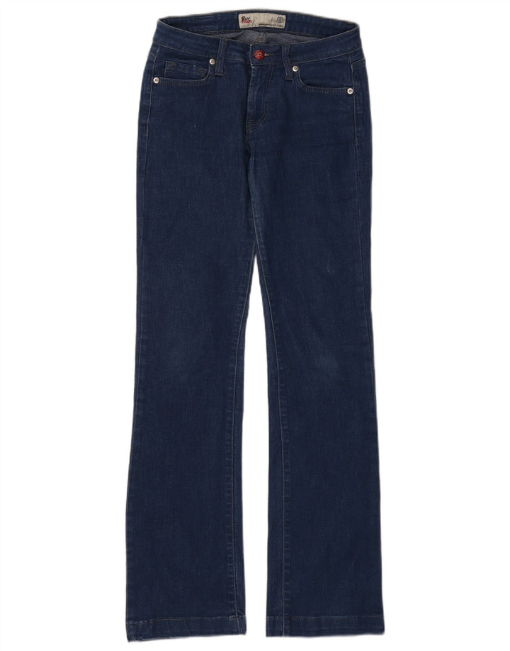 Roy Rogers Ženske Bootcut traperice W27 L31 Plavi pamuk