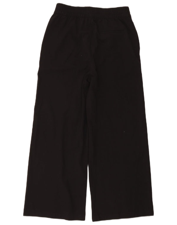 Marks & Spencer ženske kratke hlače širokih nogavica UK 10 male W30 L25 crne