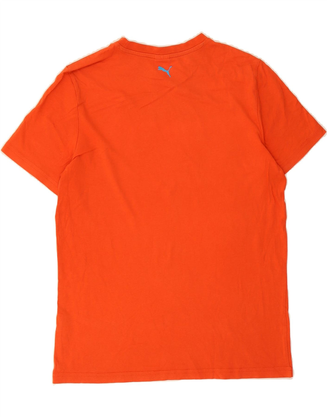 PUMA Boys Graphic T-Shirt Top 15-16 Years Orange Vintage Puma and Second-Hand Puma from Messina Hembry 