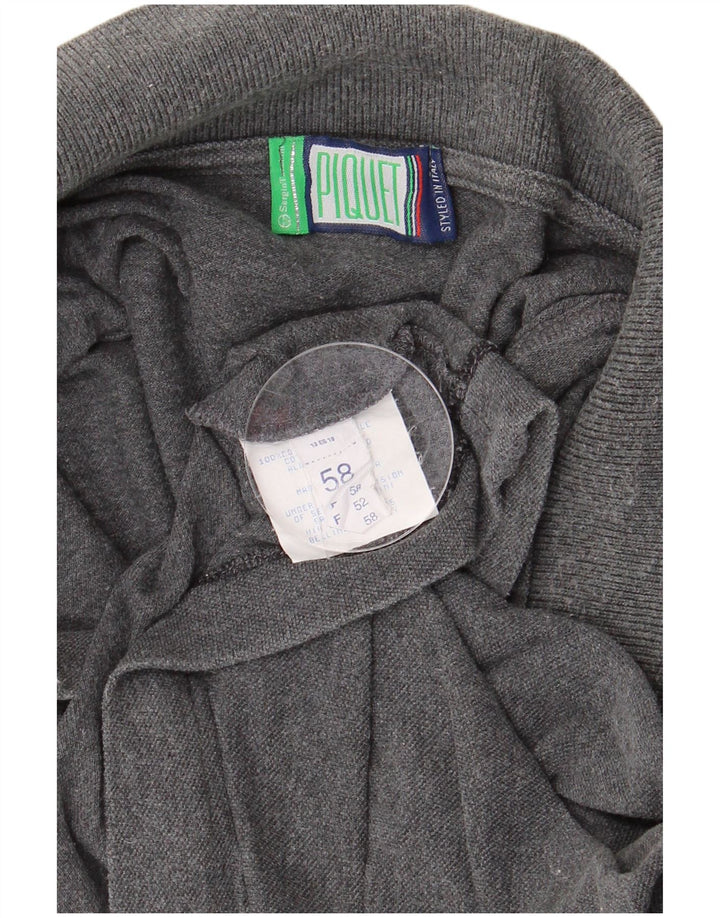 SERGIO TACCHINI muška polo majica IT 58 2XL sivi pamuk