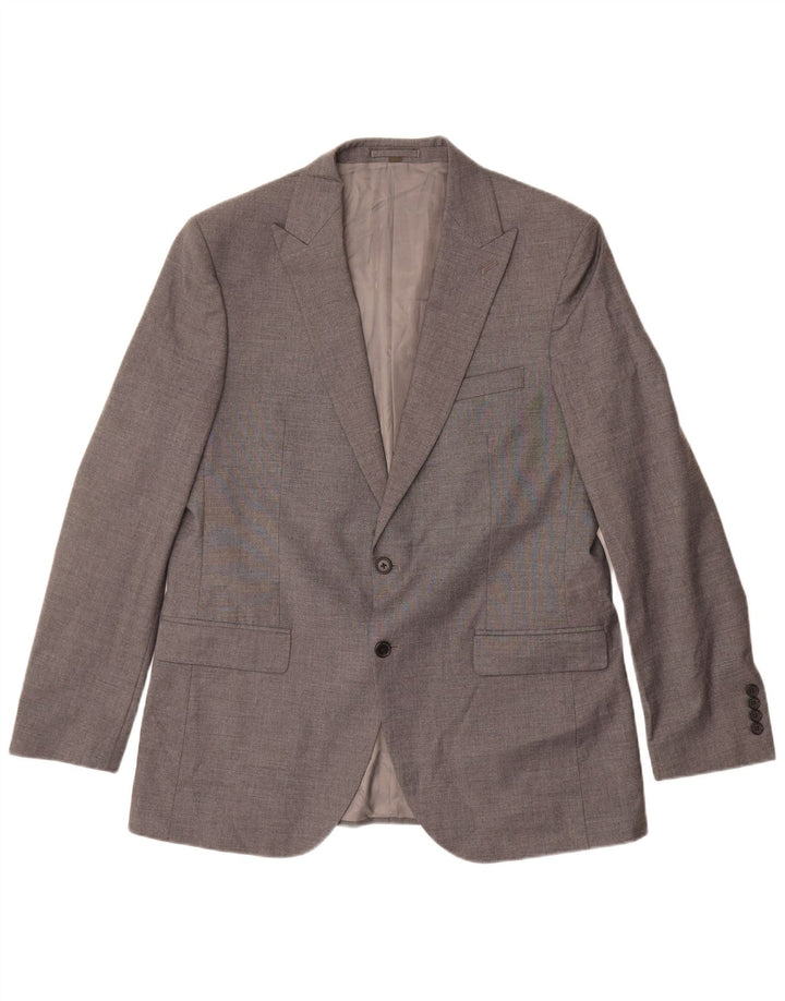 Marks & Spencer muška jakna sa 2 gumba UK 44 XL sivi poliester