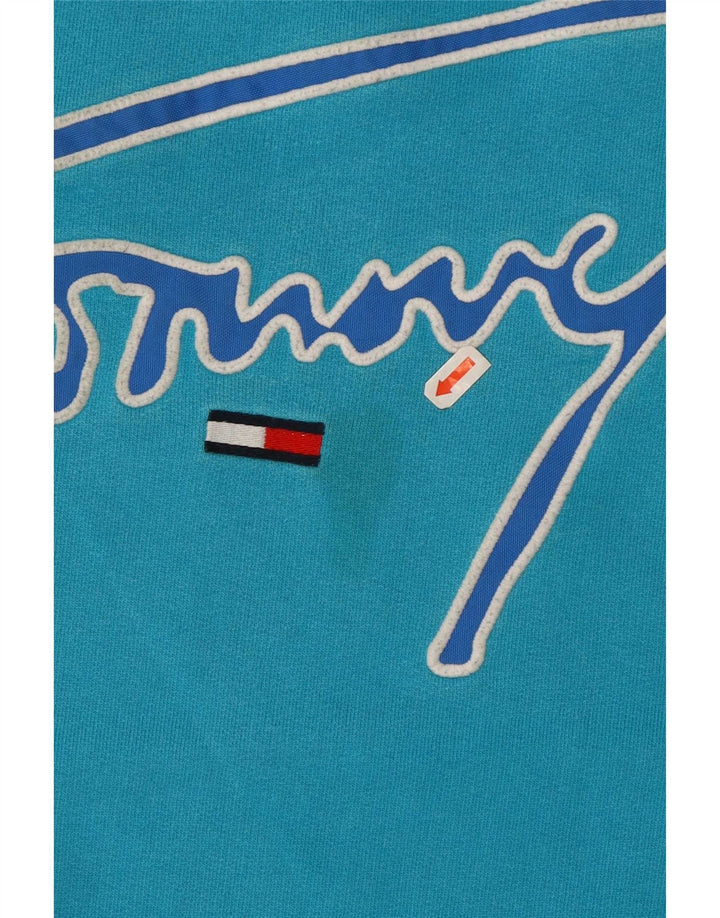 Tommy Hilfiger muška majica s grafičkim motivima Mali plavi pamuk
