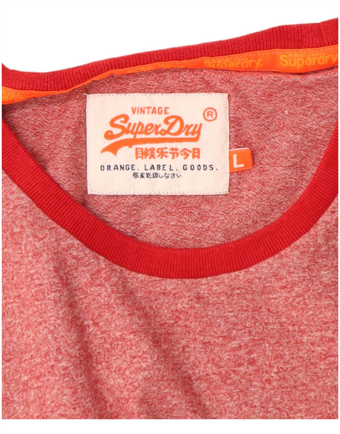 Superdry muška majica kratkih rukava s velikim crvenim flekama