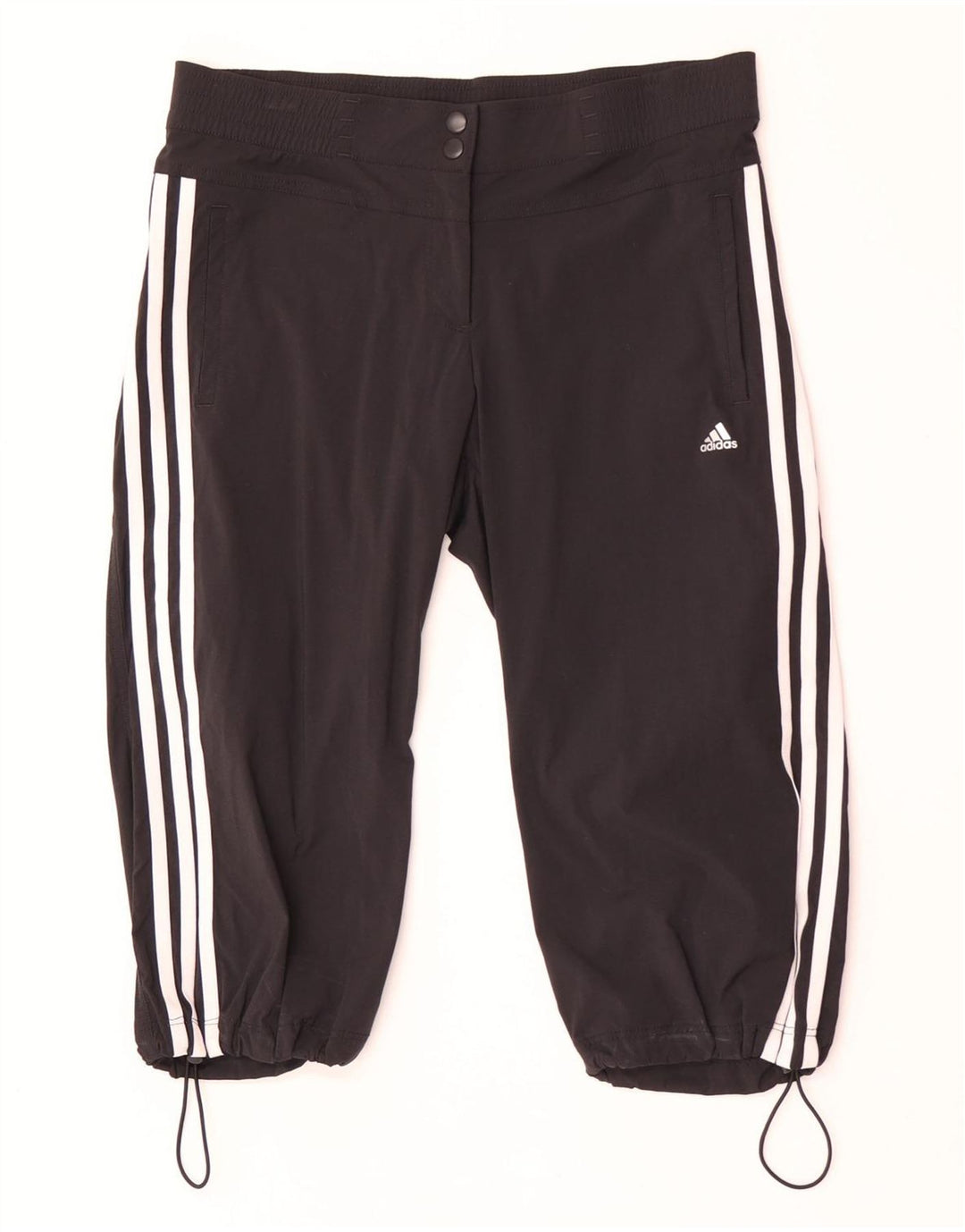 Adidas ženske Climalite bermude UK 12 srednje W32 crni najlon