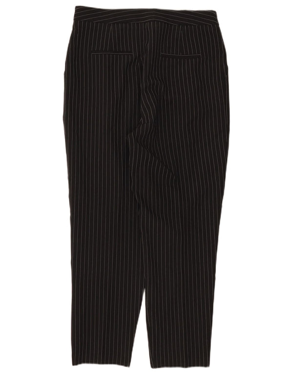 Topshop ženske kratke chino hlače UK 12 srednje W30 L25 crne pruge
