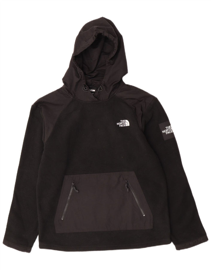 The North Face muški džemper od flisa s kapuljačom Srednji crni poliester