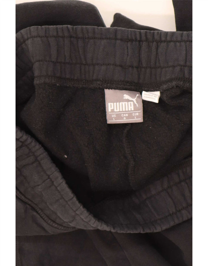 Puma muške trenirke velike crne