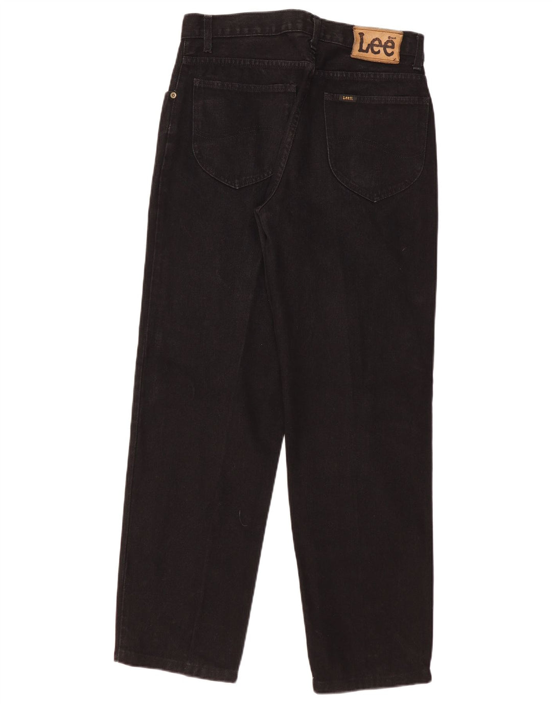 Lee Mens Kansas Straight Jeans W32 L30 Crni pamuk