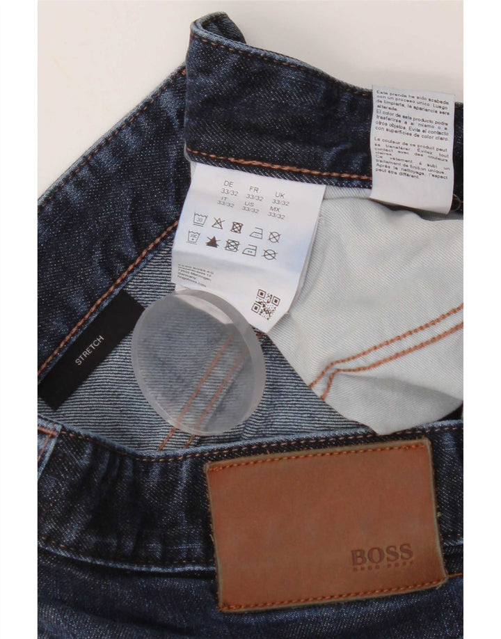 Hugo Boss Ženske uske traperice W33 L32 Plavi pamuk