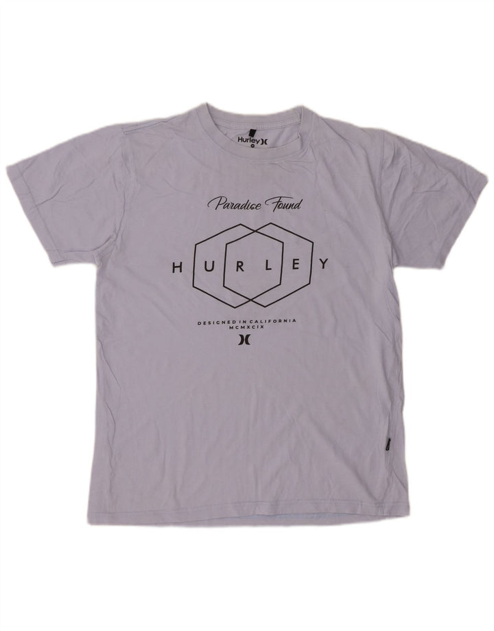 HURLEY Muška majica kratkih rukava s grafičkim motivima Srednje plavi pamuk