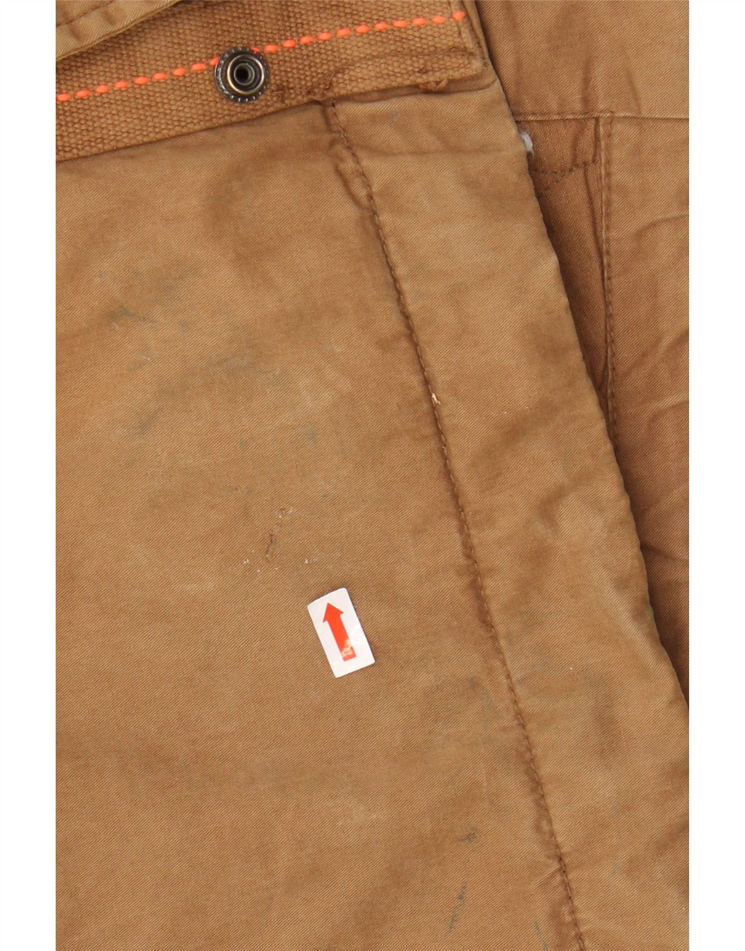 SUPERDRY muška šerpa parka jakna s kapuljačom UK 38 srednje bež pamuk