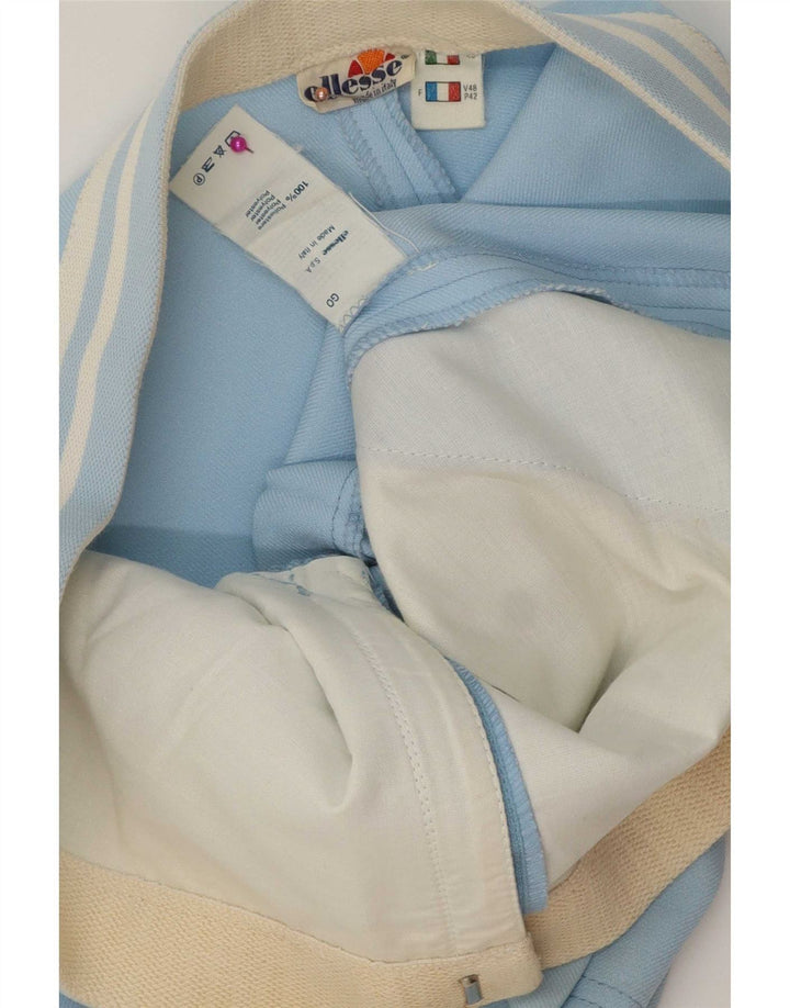 Ellesse muške ležerne kratke hlače IT 48 srednje veličine W32 plavi prugasti poliester