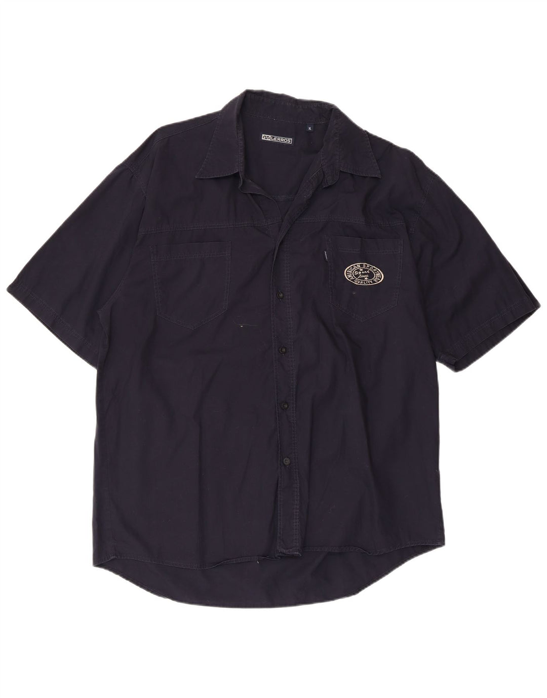 Lerros muška majica kratkih rukava XL tamnoplavi pamuk