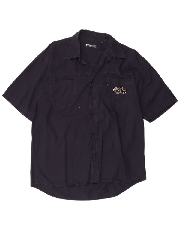 Lerros muška majica kratkih rukava XL tamnoplavi pamuk