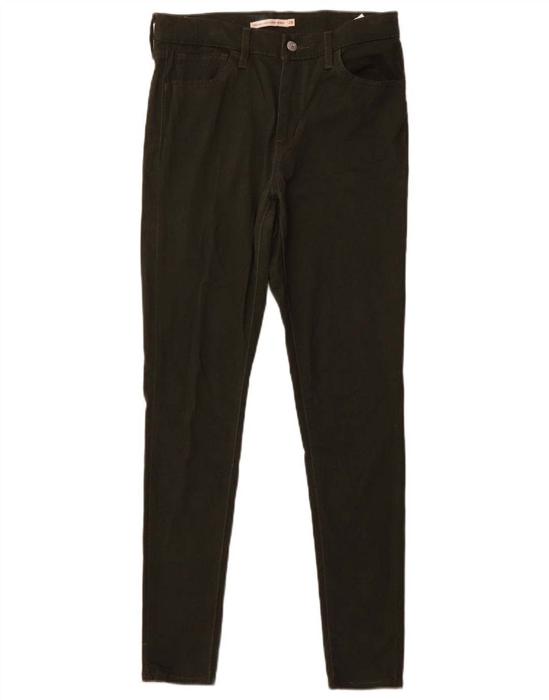 LEVI'S ženske 720 super uske ležerne hlače visokog struka W28 L30 Kaki